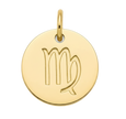 Virgo Zodiac Charm (Gold)