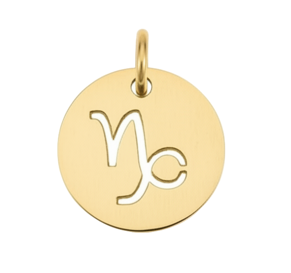 Capricorn Zodiac Charm (Gold)