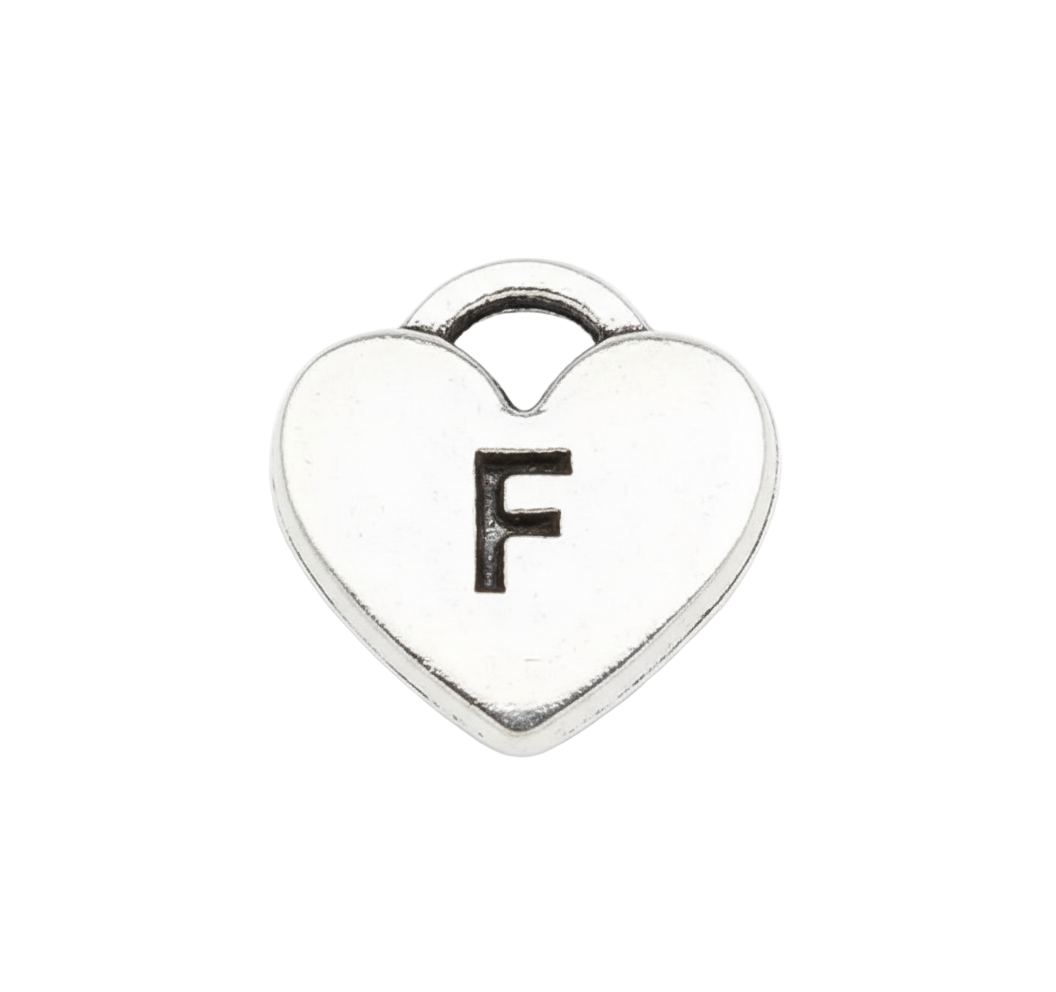 F Letter Charm