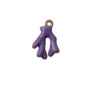 Purple Coral Charm