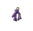 Purple Coral Charm