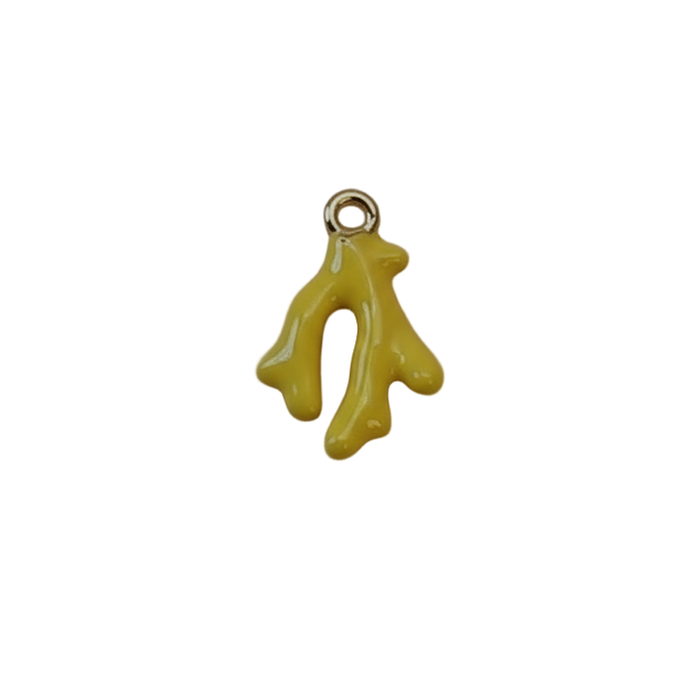 Yellow Coral Charm