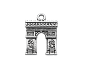 Arc De Triomphe Charm (Silver)