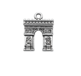 Arc De Triomphe Charm (Silver)