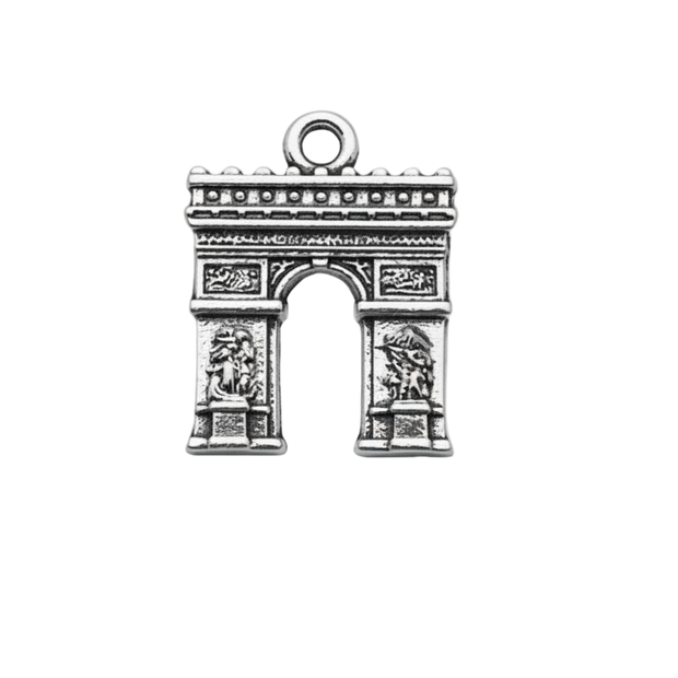 Arc De Triomphe Charm (Silver)