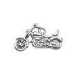Motorcycle Charm (Silver)