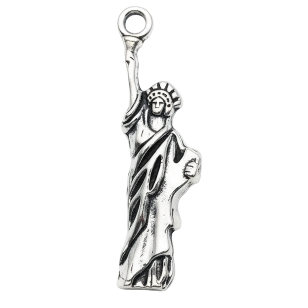Statue of Liberty Charm (Silver)