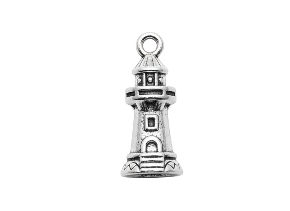 Lighthouse Charm (Silver)