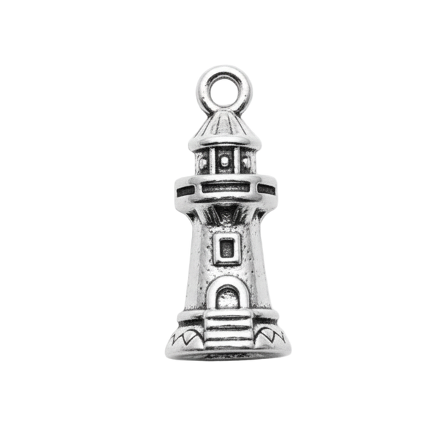 Lighthouse Charm (Silver)