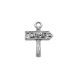 Camp Sign Charm (Silver)