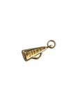 Cheer Small Megaphone Charm (Gold)