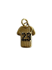 23 Jersey Charm (Gold)