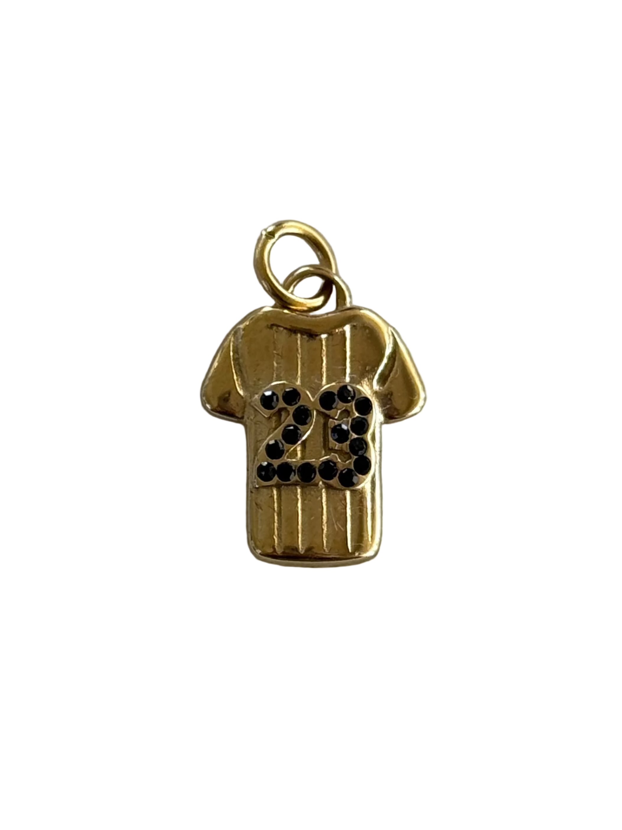 23 Jersey Charm (Gold)