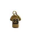 23 Jersey Charm (Gold)