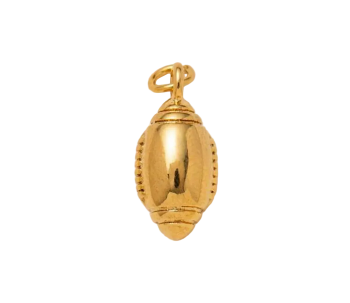 Football Charm (Gold)