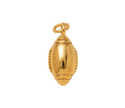 Football Charm (Gold)