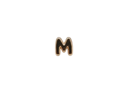 M Letter Charm (Rose Gold)