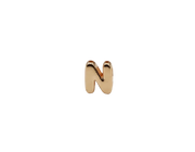 N Letter Charm (Rose Gold)