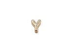 Y Letter Charm (Rose Gold)