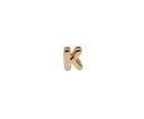K Letter Charm (Rose Gold)