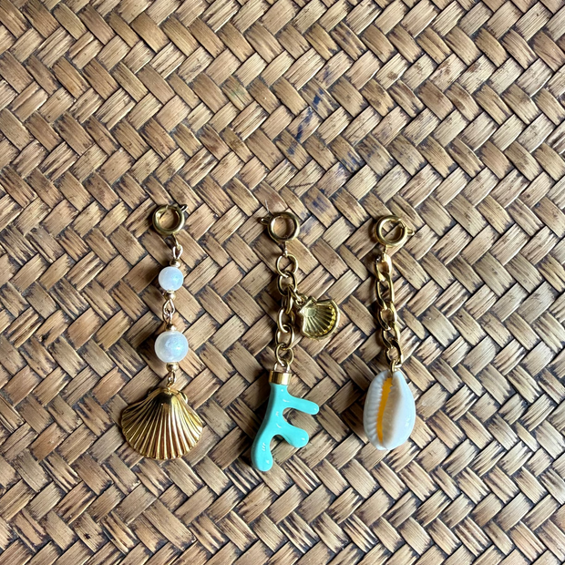 Aqua Coral Bikini Charm