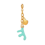 Aqua Coral Bikini Charm