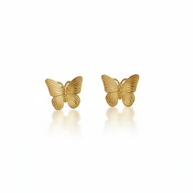 Papillon Earrings (Gold)