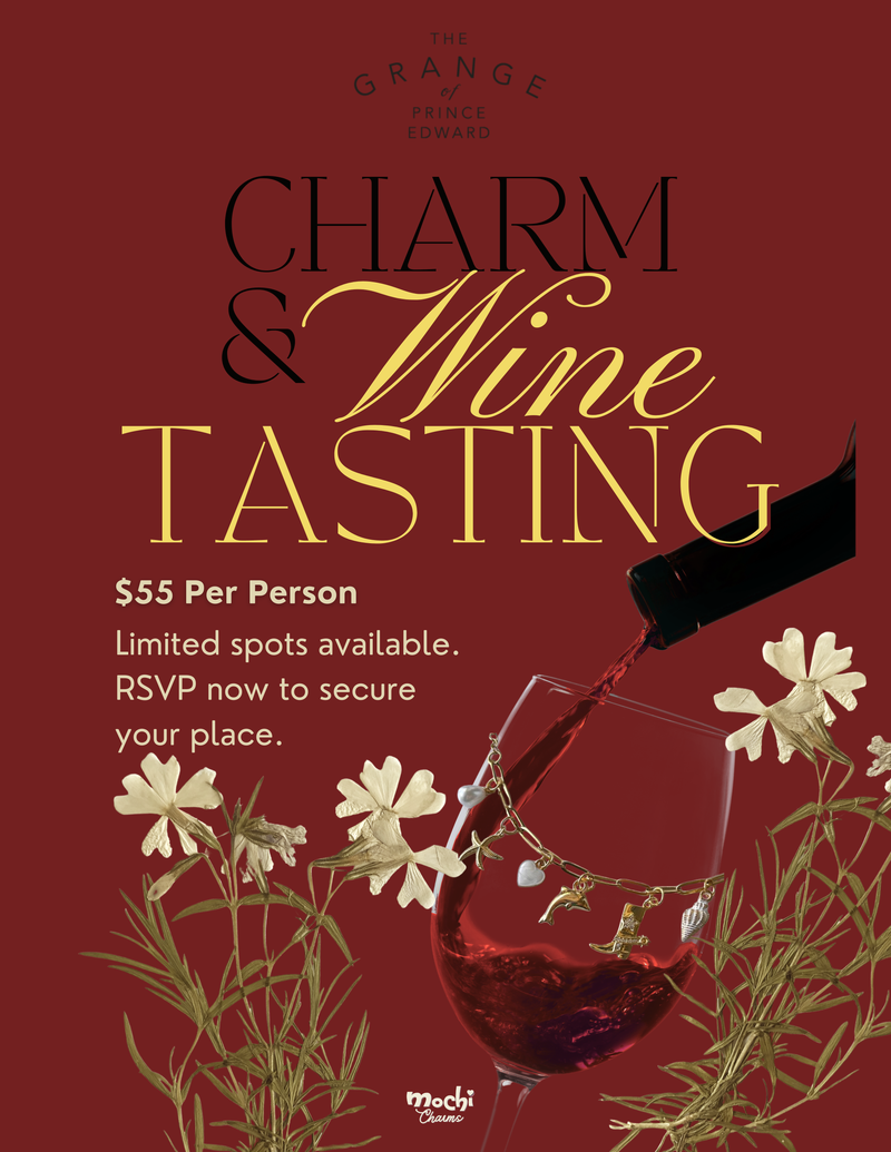 Charm & Wine Tasting at The Grange of Prince Edward