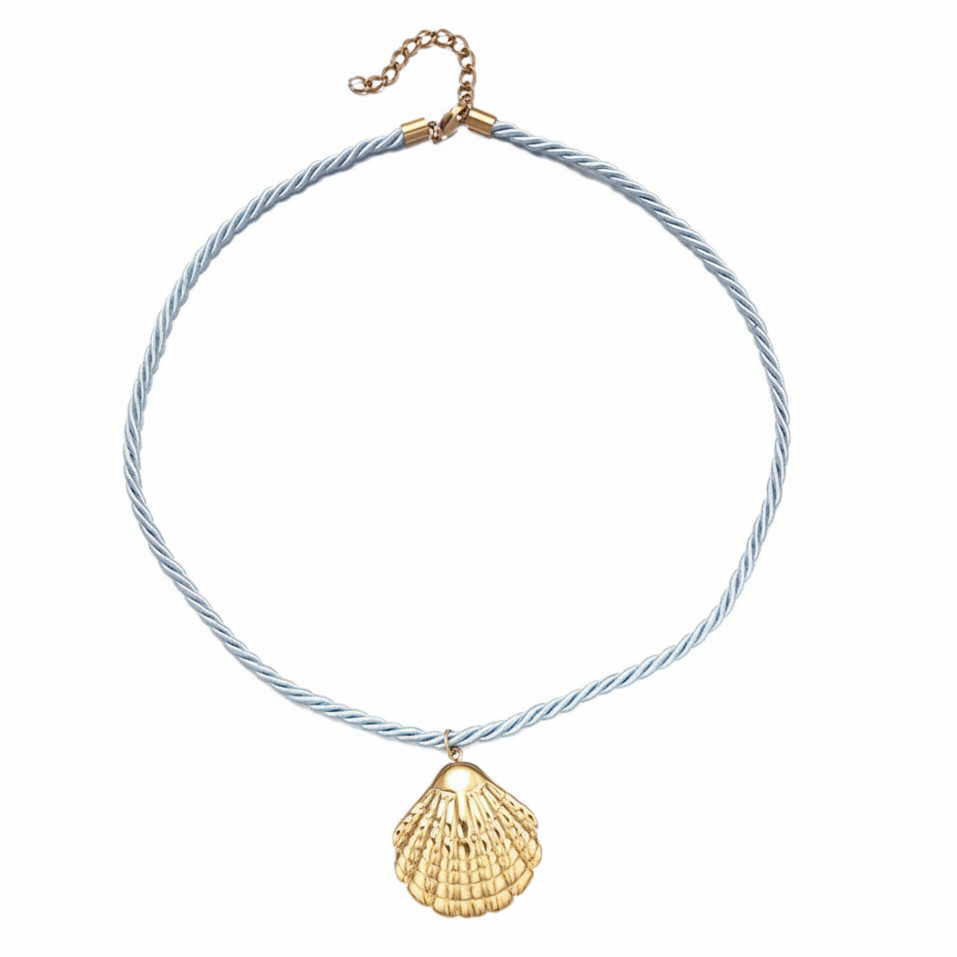 Shell Nautical Knot Necklace