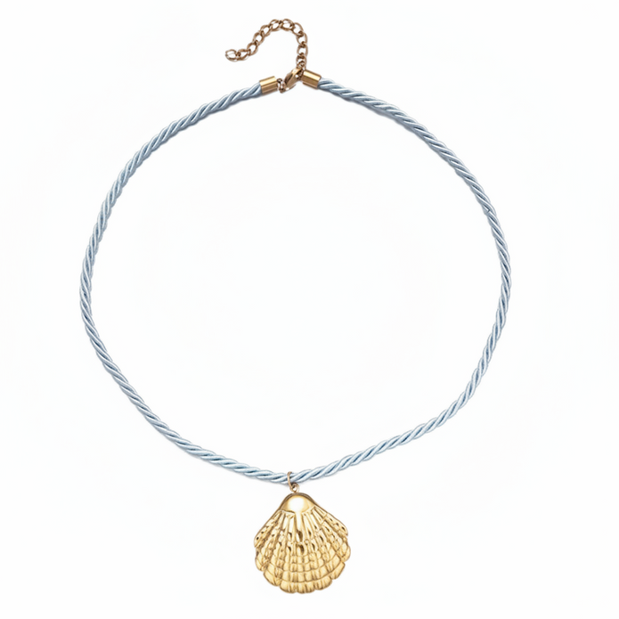 Shell Nautical Knot Necklace