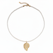 Seashell Nautical Rope Necklace (White)