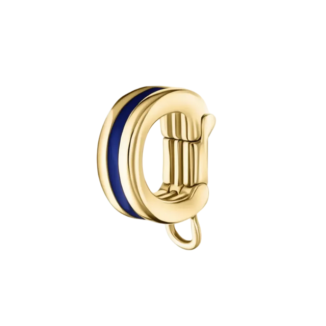 Navy & Gold Bikini Clasp Attachment Charm
