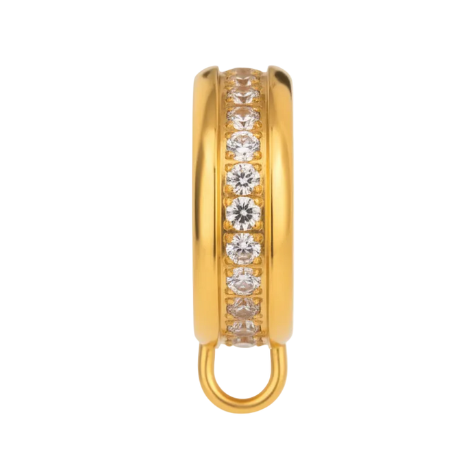 Gold and Diamond Bikini Clasp Attachment