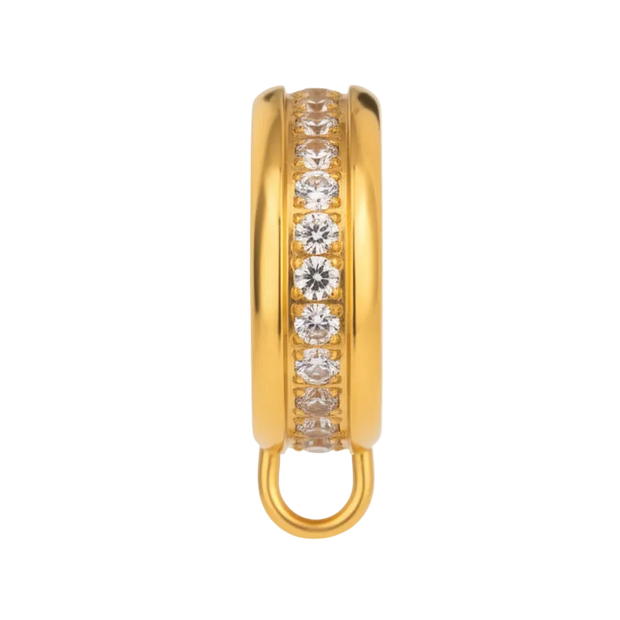 Gold and Diamond Bikini Clasp Attachment
