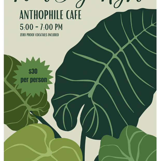 Mochi Charms Plant Bingo at Anthophile Cafe