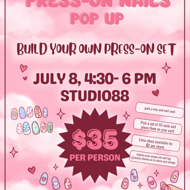 Design Your Own Press-On Set at Studio 88 - July 8, 2026
