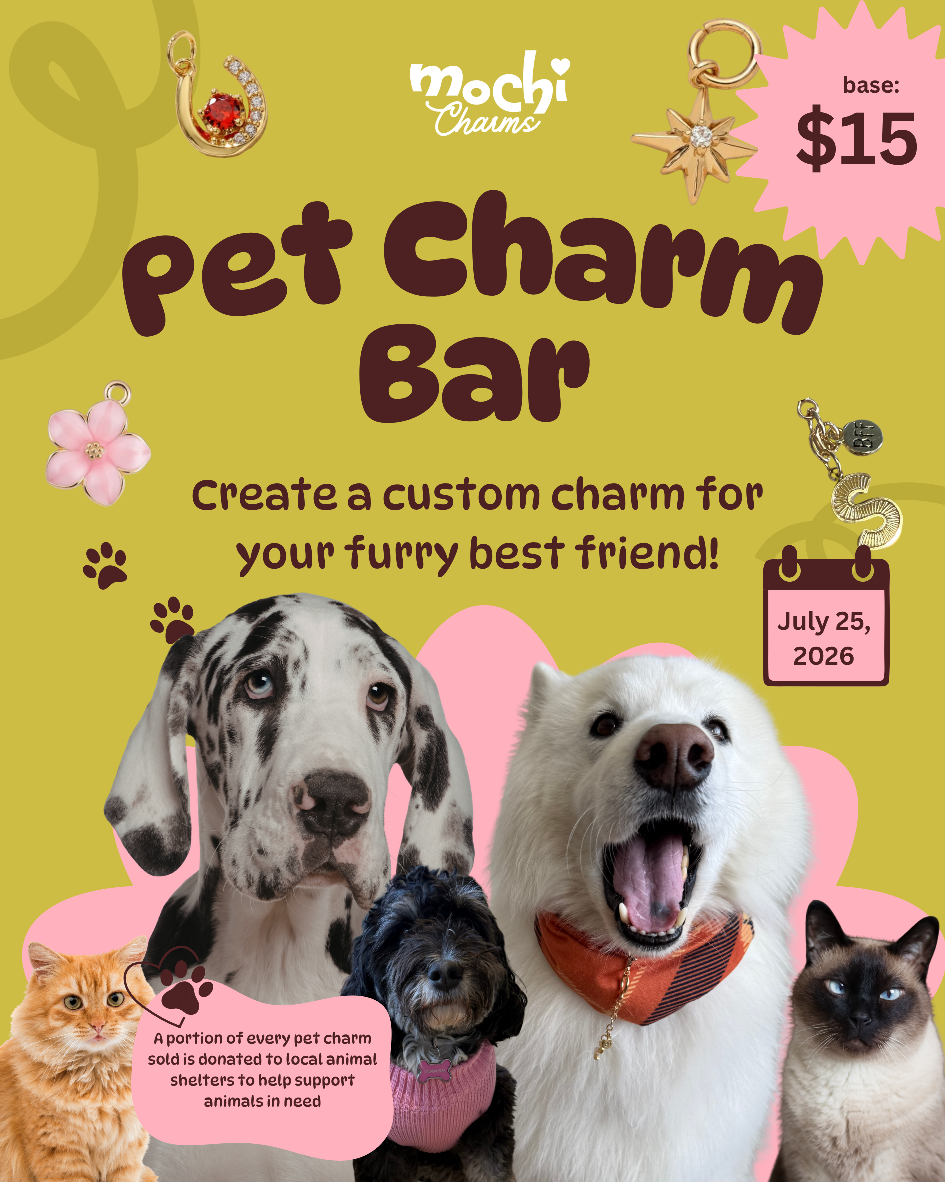 Pets Charm Bar