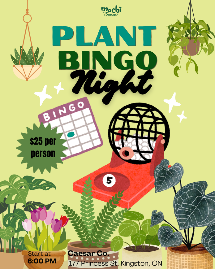 Mochi Charms Plant Bingo at The Caesar Company